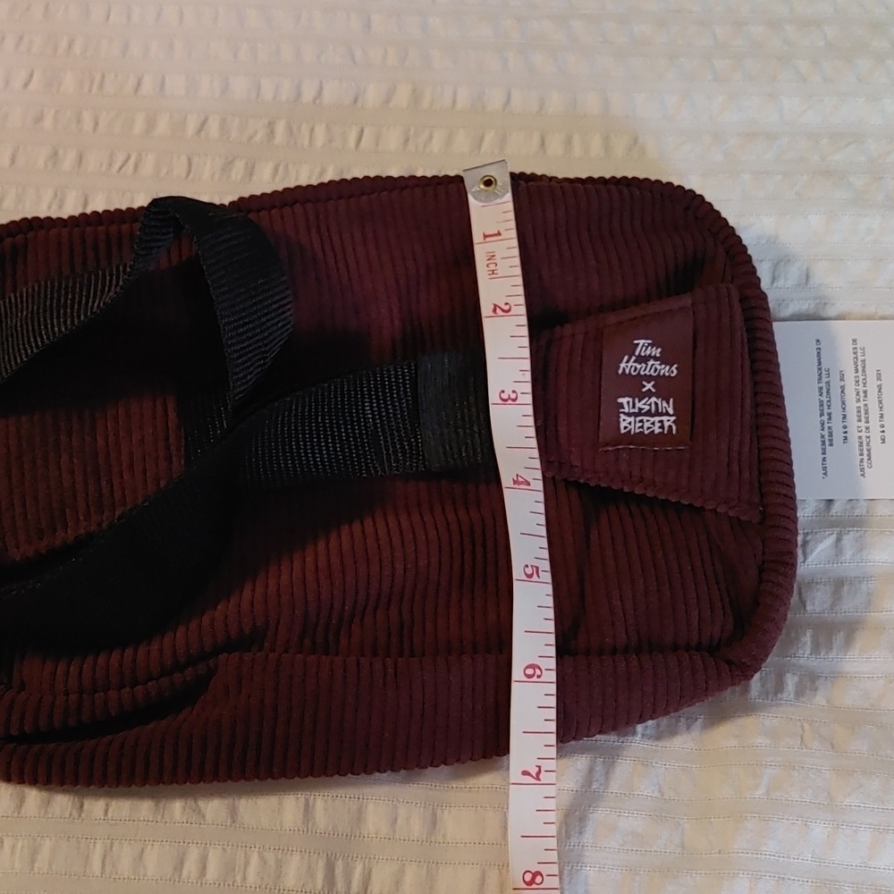🍁NWT TIM BIEBS CORDUROY BELT BAG /FANNY PACK - Picture 9 of 10